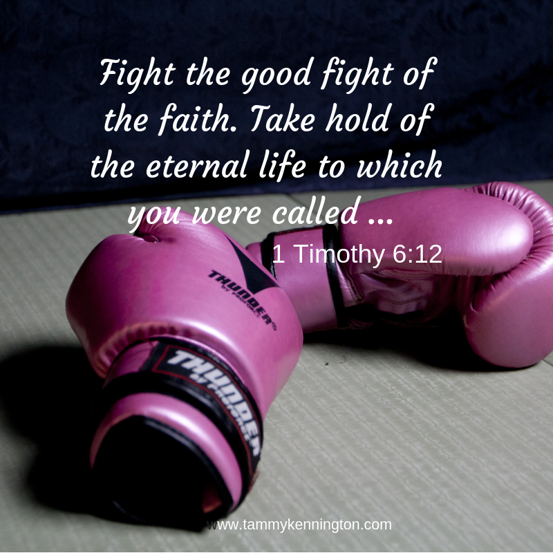 Fight the good fight of the faith. Take hold of the eternal life to which you were called ...
